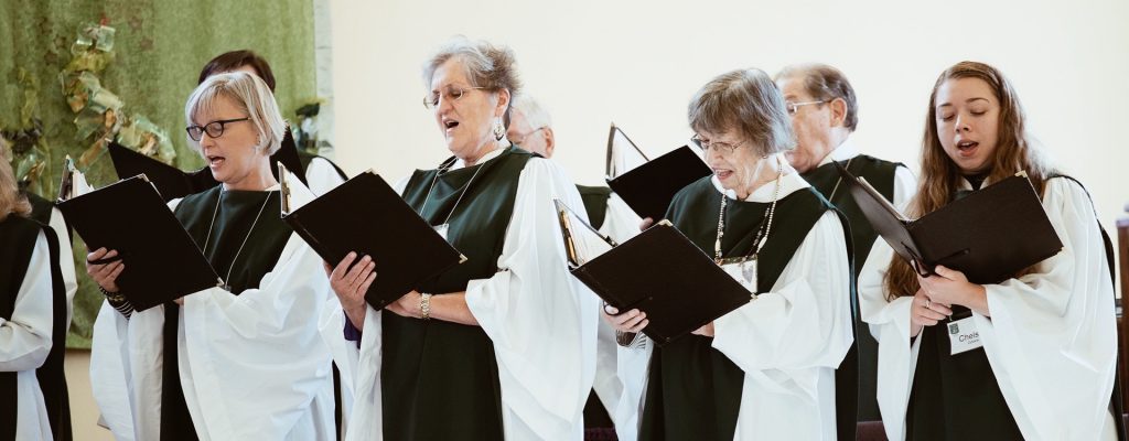 Choir singing