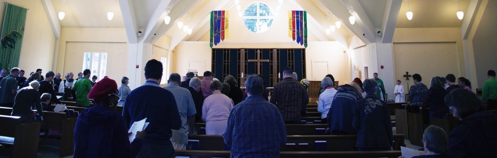 Church Members in Pews