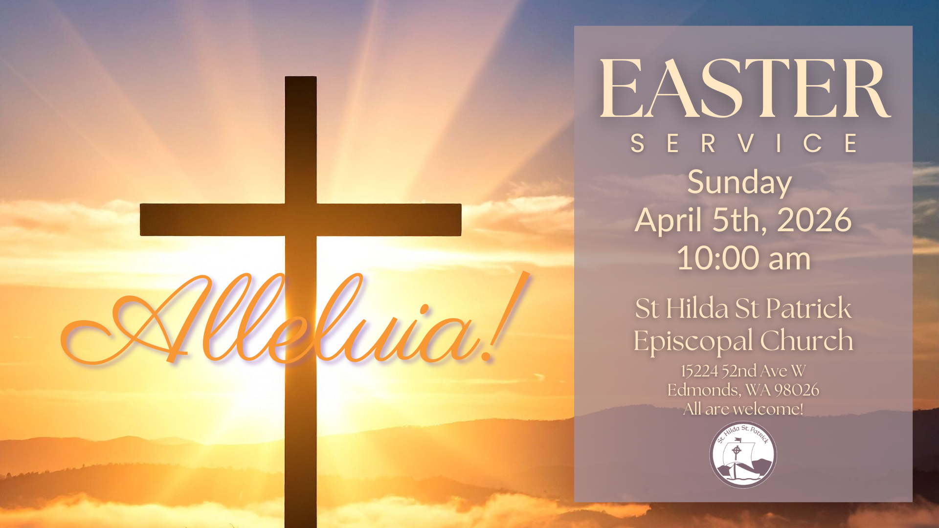 Easter Service - Sunday, April 5, 10 am